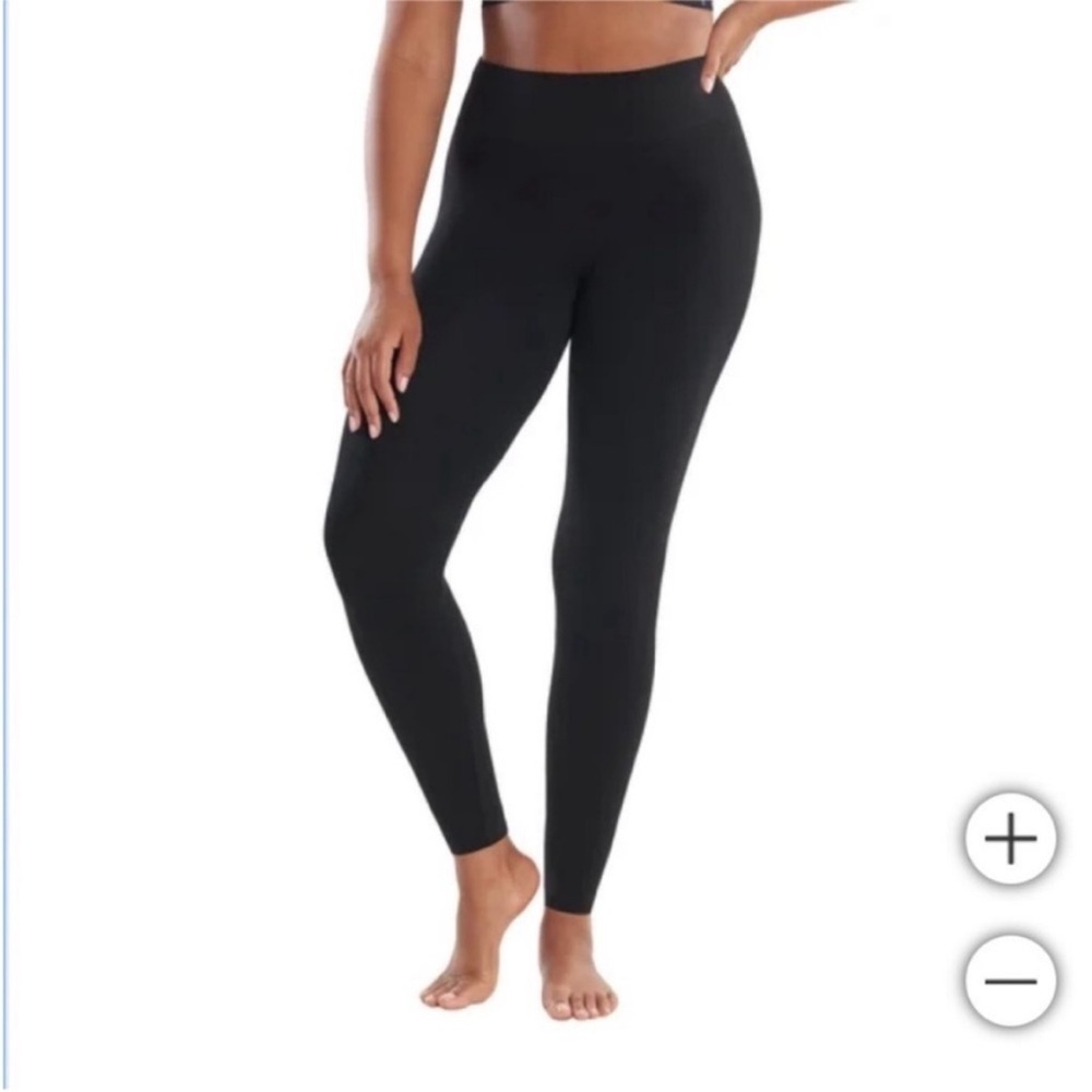 🌸2/$12🌸 Lemon Fleece Lined Leggings Black Small
